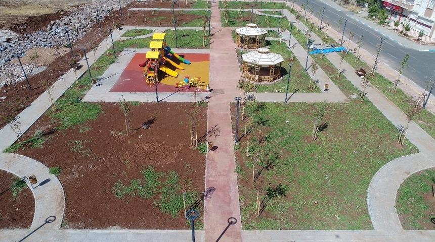Kayapınar&rsquo;da park &ccedil;alışmaları s&uuml;r&uuml;yor