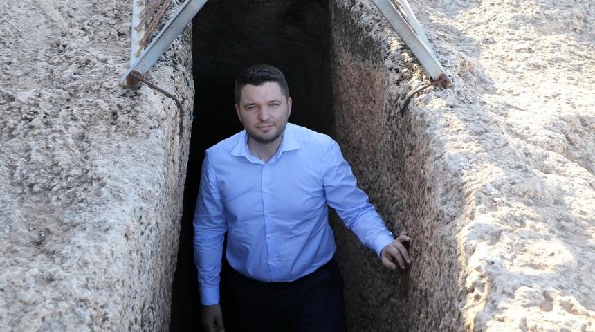 Milletvekili Toprak, Perre Antik Kent’te incelemelerde bulundu