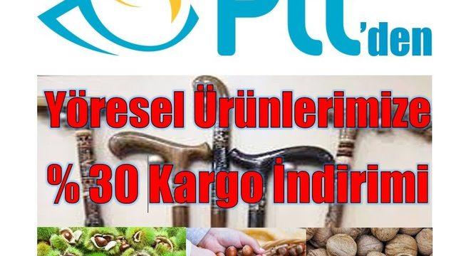 PTT’den yöresel ürünlere kargo indirimi