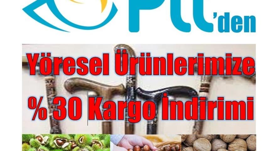 PTT’den yöresel ürünlere kargo indirimi