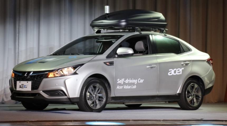 Acer otonom aracını g&uuml;n y&uuml;z&uuml;ne &ccedil;ıkardı!