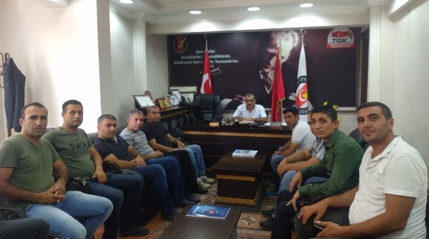 Çadır kentte çalışan güvenlik görevlileri mağduriyetini dile getirdi