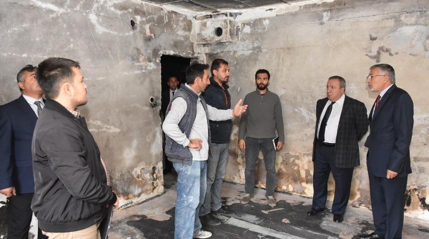 Başkan Bozkurt’tan geçmiş olsun ziyareti