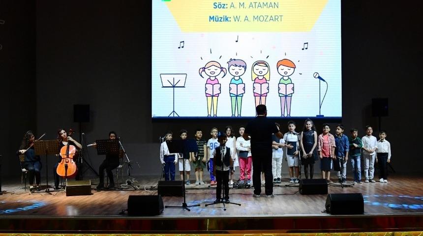 Şanlıurfa çocuk korosu ilk gösterimini yaptı