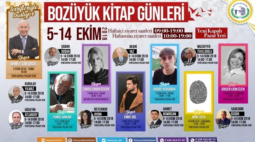 &ldquo;Boz&uuml;y&uuml;k Kitap G&uuml;nleri&rdquo; başlıyor