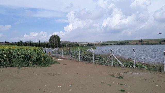 TESKİ, Türkmenli Göletinin çevresini tel çit ile koruma altına aldı.