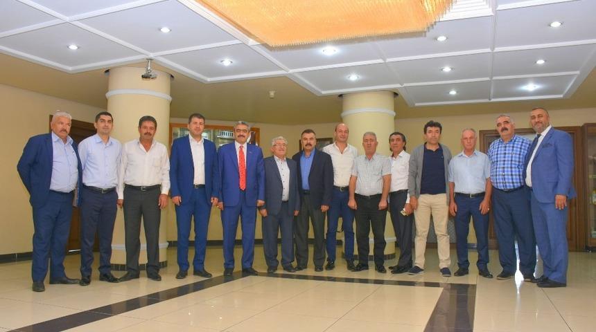 Başkan Alıcık, oda başkanlarını ağırladı