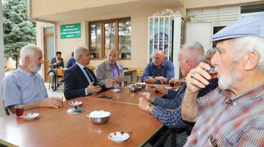 Başkan Başsoy, &ccedil;alışmaları denetledi