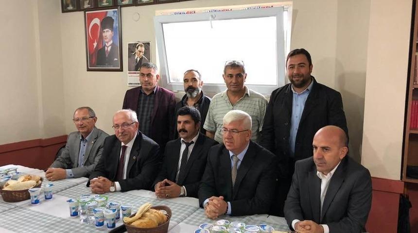 Başkan Y&uuml;ksel aşure g&uuml;n&uuml; etkinliğine katıldı