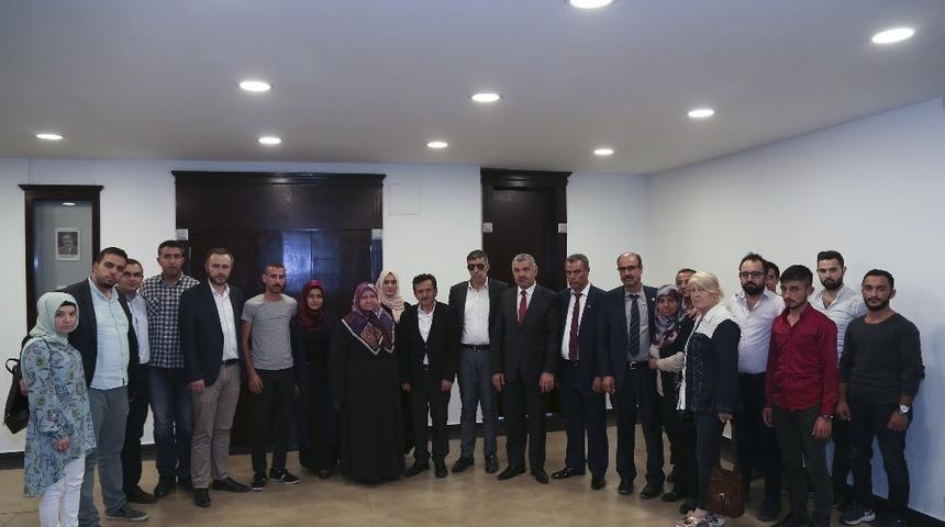 Şehit aileleri ve gaziler B&uuml;y&uuml;kşehir&rsquo;de