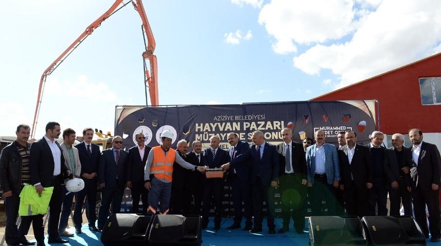 Erzurum Hayvan Borsasının temeli atıldı