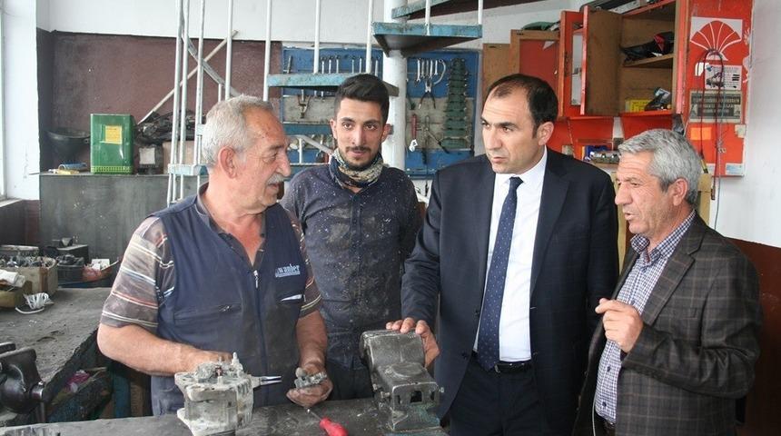 Başkan Berge: &ldquo;Sanayide &ccedil;ark d&ouml;ns&uuml;n diye &ccedil;abalıyoruz&rdquo;