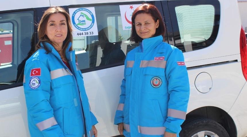 Kırklareli’de evde sağlık hizmeti devam ediyor