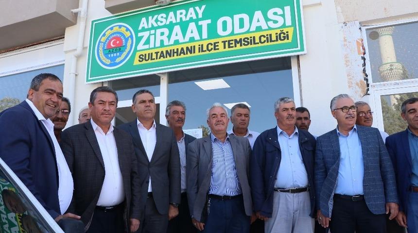 Aksaray Ziraat Odası Sultanhanı temsilciliği açıldı