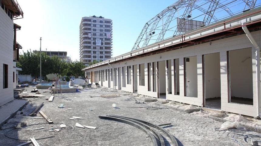 Karaköprü çarşı projesinde sona doğru