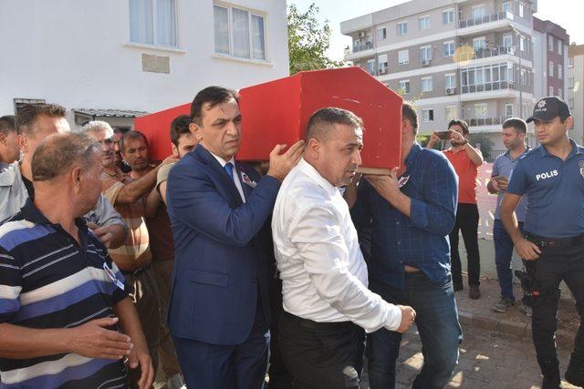 Polis memuruna Antalya’da veda