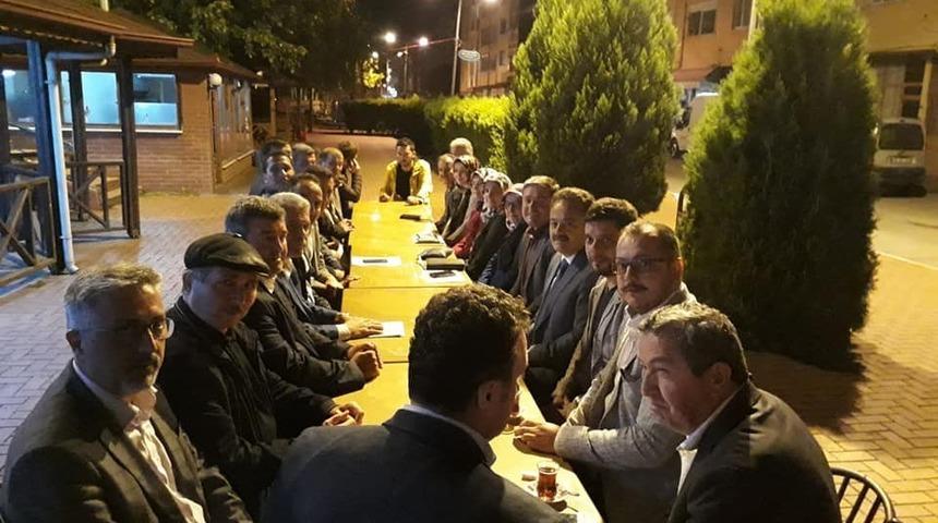 AK Parti İl Başkanı Altın&ouml;z Yenice&rsquo;de toplantıya katıldı