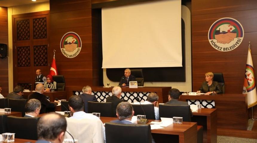 K&ouml;rfez Belediyesi, Ekim ayı meclisin 12 madde karara bağlandı