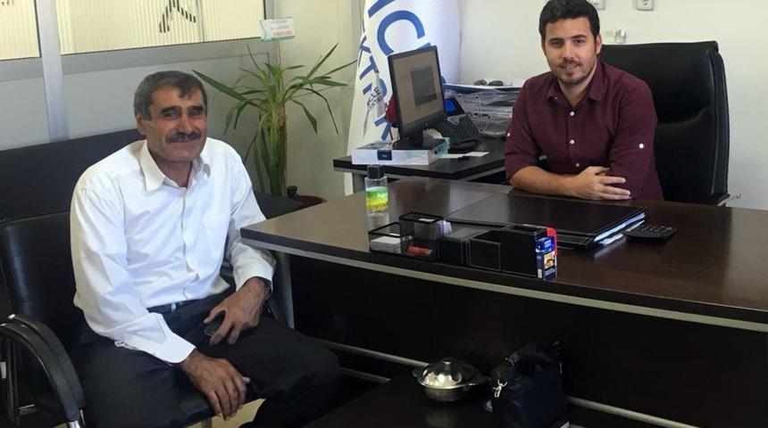 Cevizli k&ouml;y&uuml; muhtarından Dicle Elektrik&rsquo;e teşekk&uuml;r