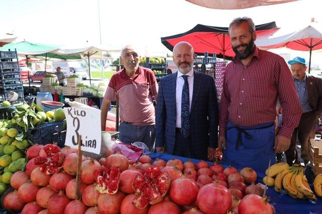 Kocasinan’da, Başkan ile esnaf el ele