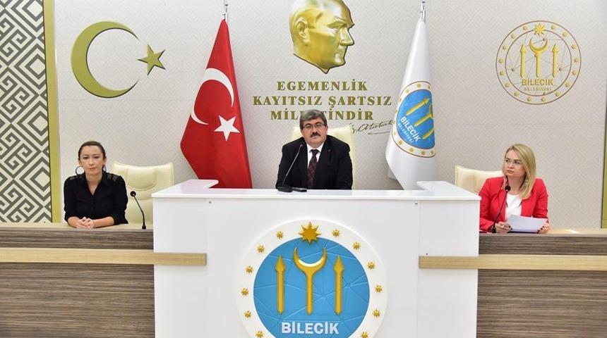 Bilecik Belediye Ekim ayı Meclis Toplantısı yapıldı