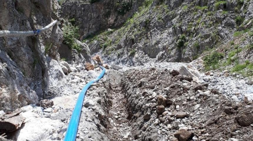 MESKİ&rsquo;nin Tarsus&rsquo;taki i&ccedil;mesuyu &ccedil;alışmaları s&uuml;r&uuml;yor