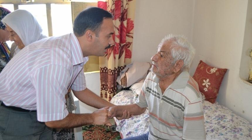 Kaymakam Taşdan, 93 yaşındaki Kore gazisini ziyaret etti