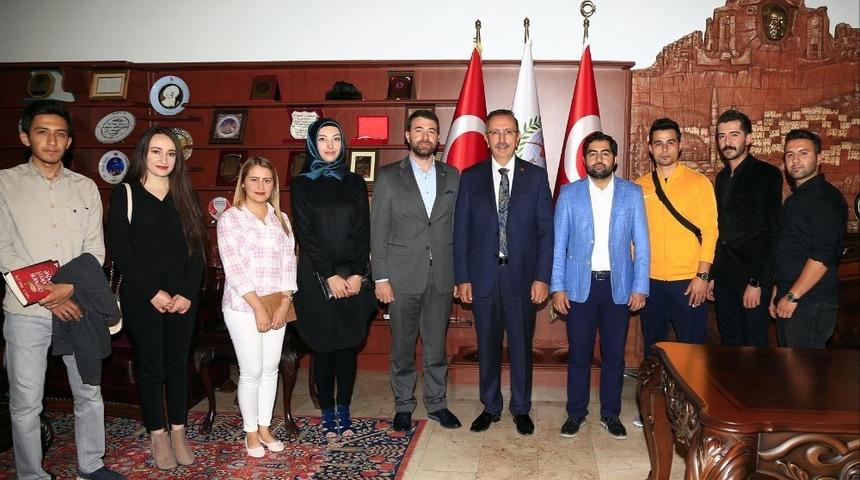 T&Uuml;GVA İl Temsilcisi Alkan y&ouml;netim kurulu &uuml;yeleri Se&ccedil;en&rsquo;i ziyaret etti