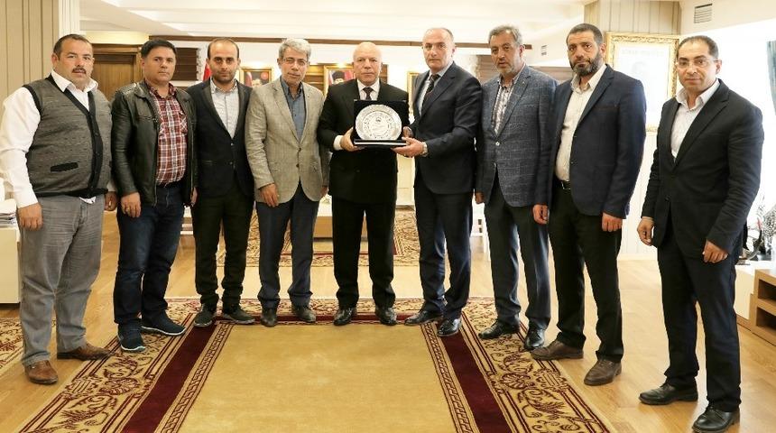 2. OSB yatırımcılarından teşekk&uuml;r ziyaretleri