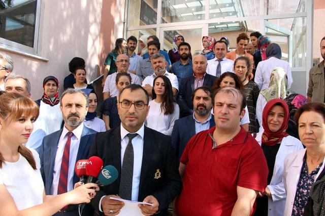 Öldürülen doktor için Sivas ve Tokat'ta tepki açıklaması