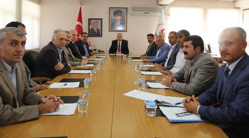 Muş Organize Sanayi B&ouml;lgesi M&uuml;teşebbis Heyeti toplandı