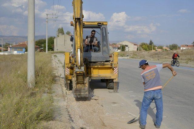 Kırsalda ve merkezde çalışmalar sürüyor