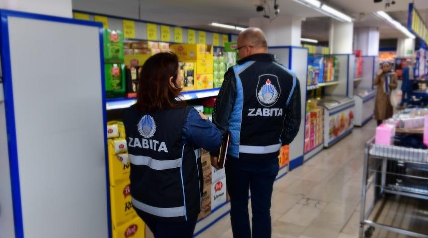 Yakutiye Belediyesi, rafları inceledi