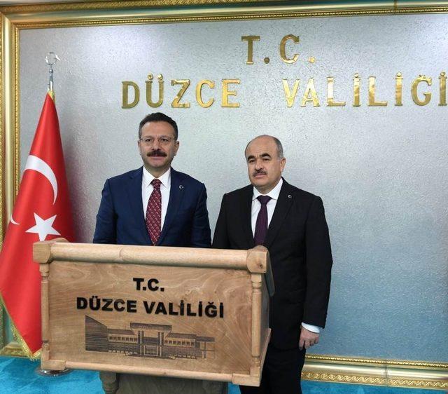 Kocaeli Valisinden Düzce Valisine ziyaret