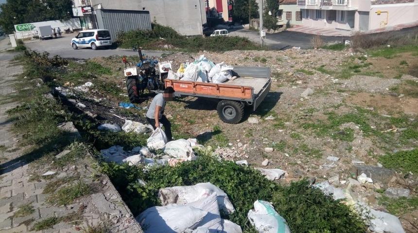 Bafra&rsquo;da gelişig&uuml;zel moloz atanlara m&uuml;samaha yok