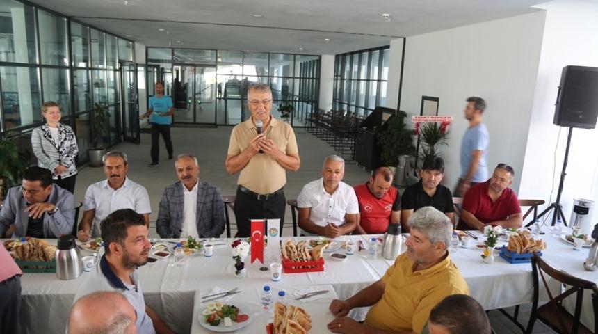 Tarhan, sanayi esnafı ile buluştu