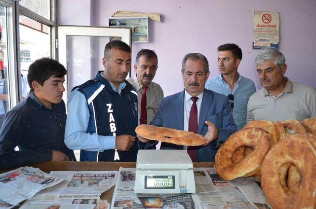 Erciş ve Adilcevaz'da, zabıtalar fiyat denetimi yaptı