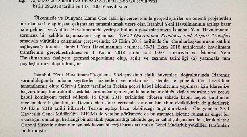 DHMİ: İstanbul Yeni Havalimanı’na taşınma 30-31 Aralık'ta