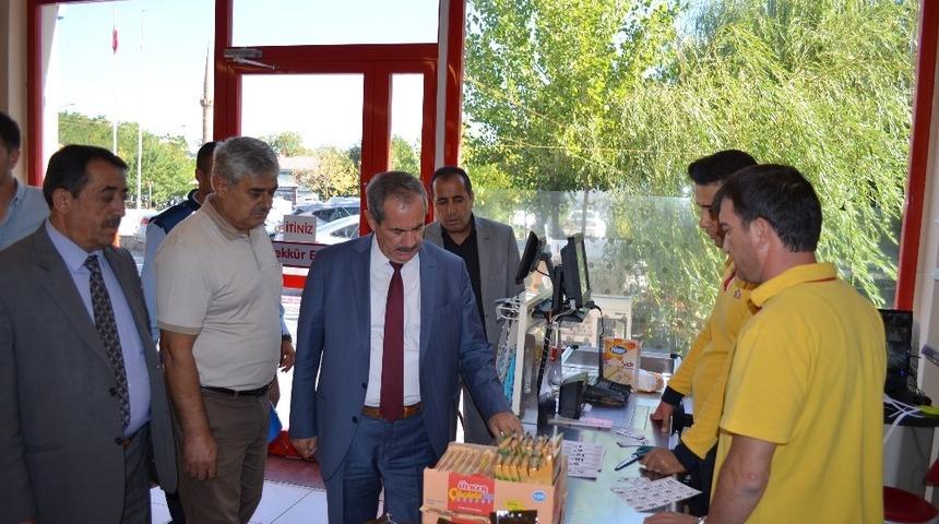 Belediye Başkanı Necati G&uuml;rsoy iş yerlerini denetledi