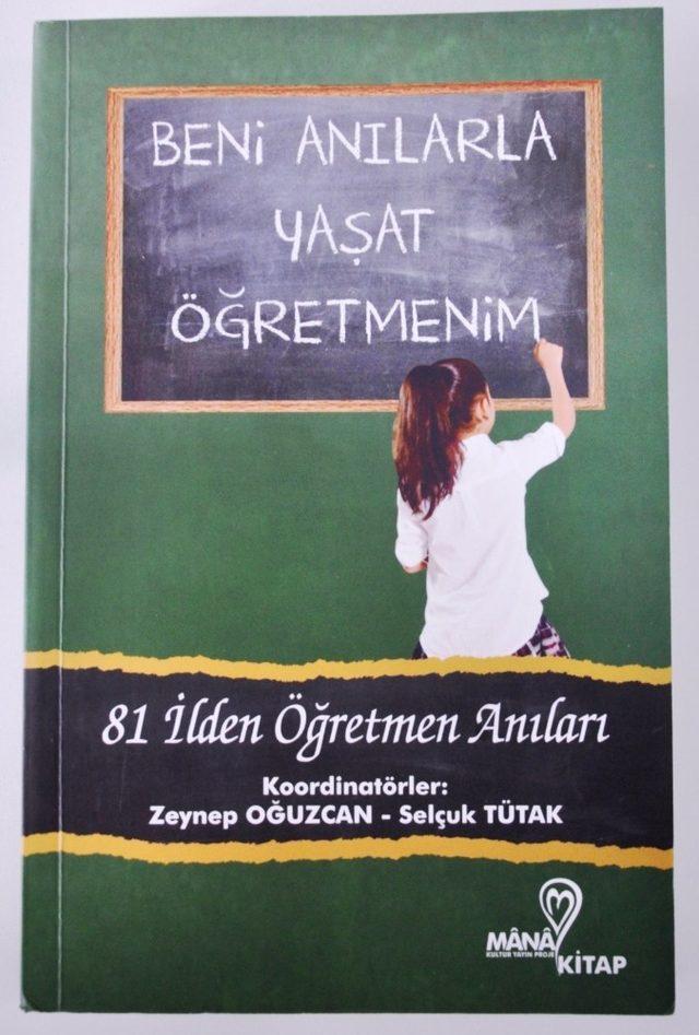 “Beni Anılarla Yaşat Öğretmenim” eseriyle Samsun’u temsil etti