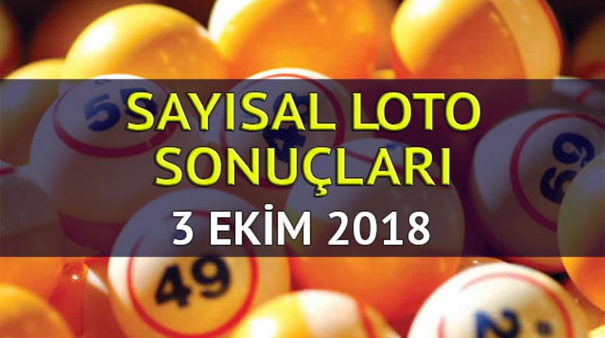 3 Ekim Sayısal Loto sonuçları: Sayısal Loto'da 6 bilen çıkmayınca 3 milyon 447 bin 810 lira haftaya devretti