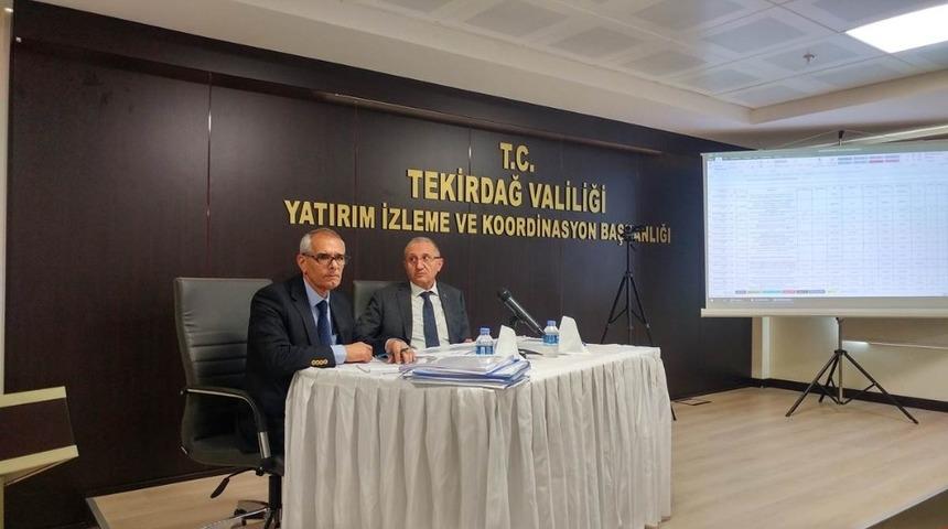 Tekirdağ’da İl Koordinasyon Toplantısı