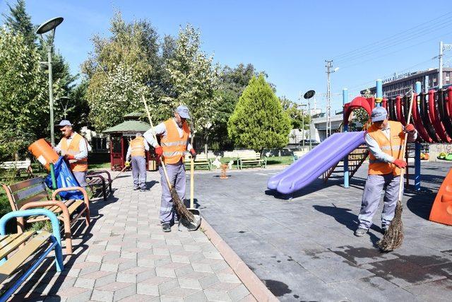 Mamak’ta vatandaştan hijyene tam not