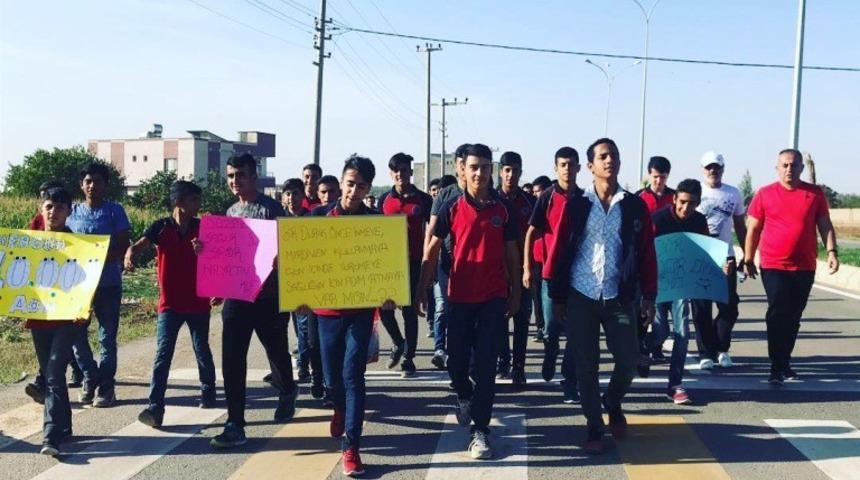 Ceylanpınar&rsquo;da 3 Ekim D&uuml;nya Y&uuml;r&uuml;y&uuml;ş G&uuml;n&uuml; D&uuml;zenlendi