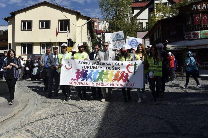 Dünya Yürüyüş Günü Gümüşhane’de kutlandı G3