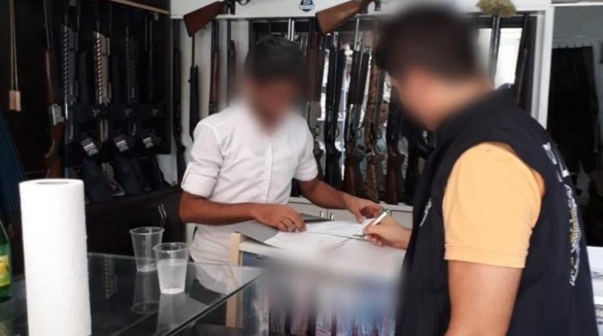 Av malzemeleri satan iş yerlerine denetim