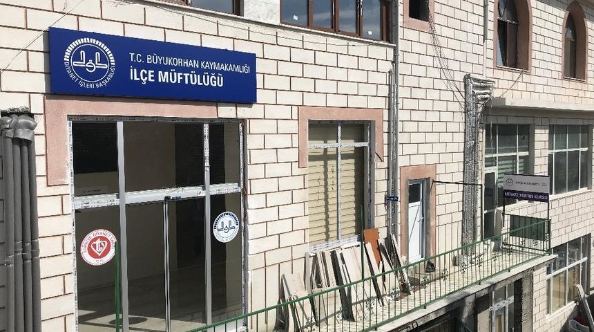 B&uuml;y&uuml;korhan M&uuml;ft&uuml;l&uuml;ğ&uuml; yeni hizmet binasına taşındı