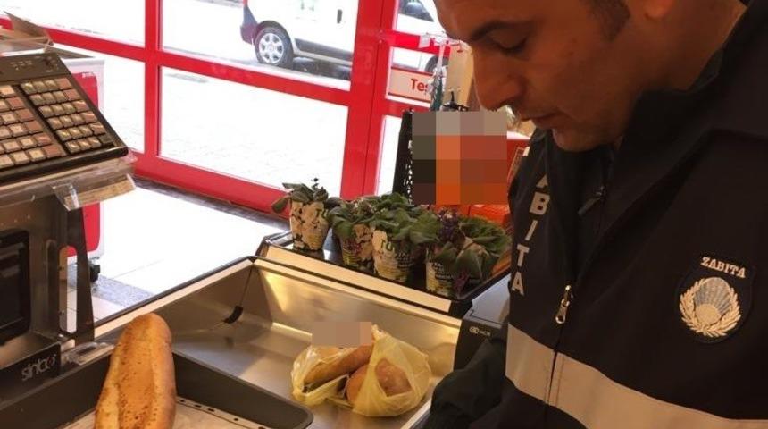 Yalova’da zabıtadan gramaj ve etiket kontrolü