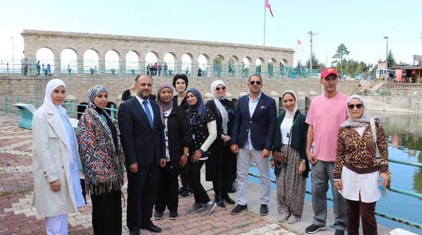 K&ouml;rfez &uuml;lkelerinin tur operat&ouml;rleri Beyşehir&rsquo;i gezdi