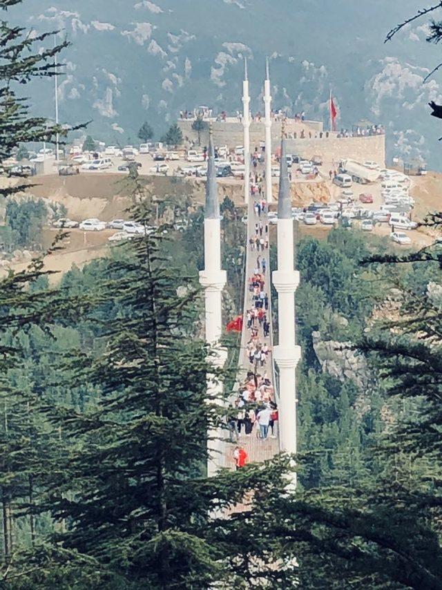 Başkan, 4 minareli asma köprü ile İngiltere'de ödüle layık görüldü